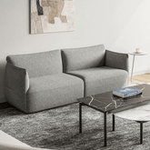 Lotus Three Seater Office Leather Puffy Sofa - Gavisco Office Furniture